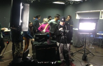 Ejercicio de Cine UDD con actores profesionales