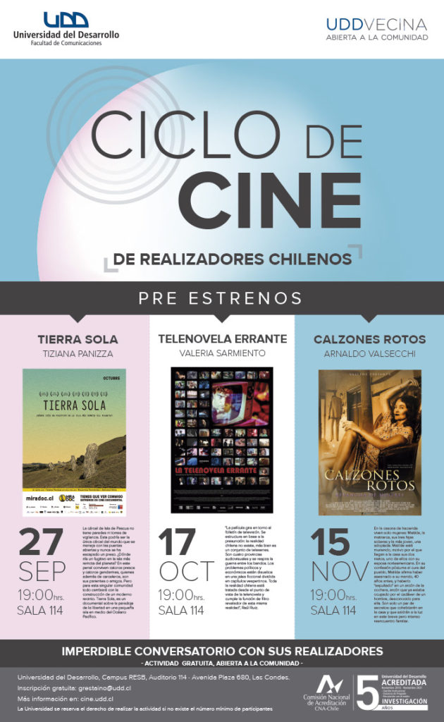 Ciclo de Cine Chileno UDD