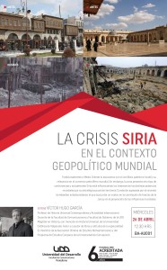 La crisis Siria en el contexto geopolítico mundial