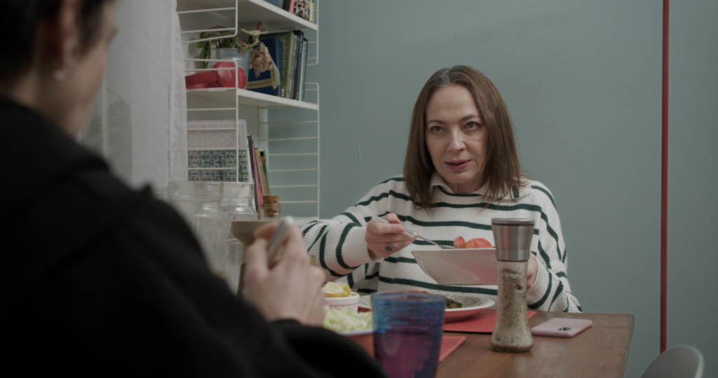 Patricia Rivadeneira en escenade "El Claro"