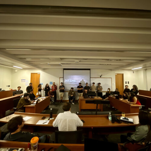 Presentación pase a rodaje "Infame"