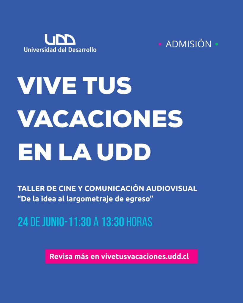 taller vocacional cine udd