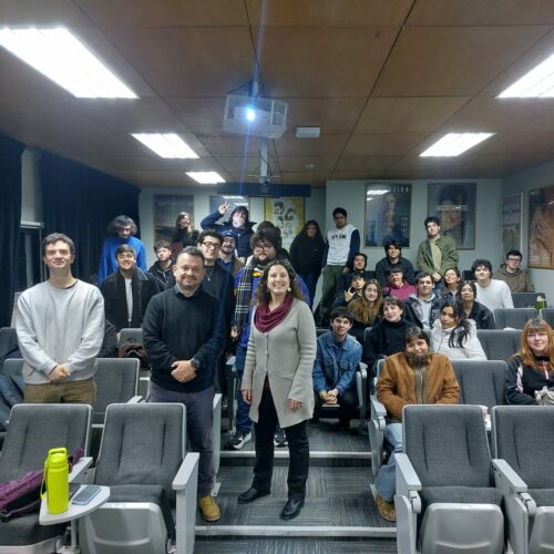 Masterclass Cine UDD marketing y distribución Patricio Fuentealba, Cinecolor Group Chile.