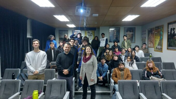Masterclass Cine UDD marketing y distribución Patricio Fuentealba, Cinecolor Group Chile.