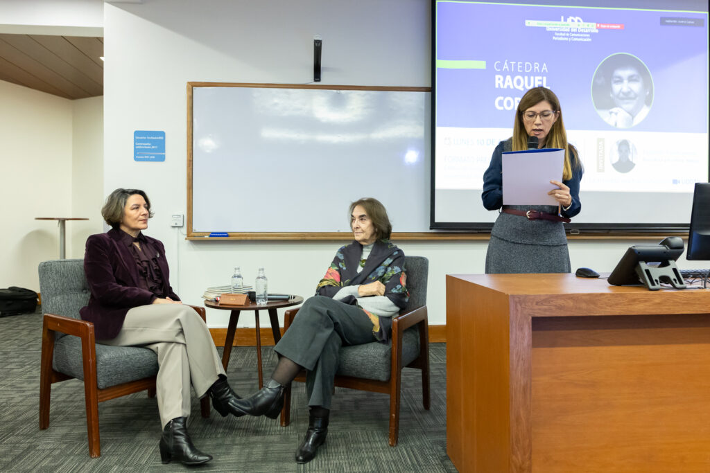 expositoras cátedra Raquel Correa