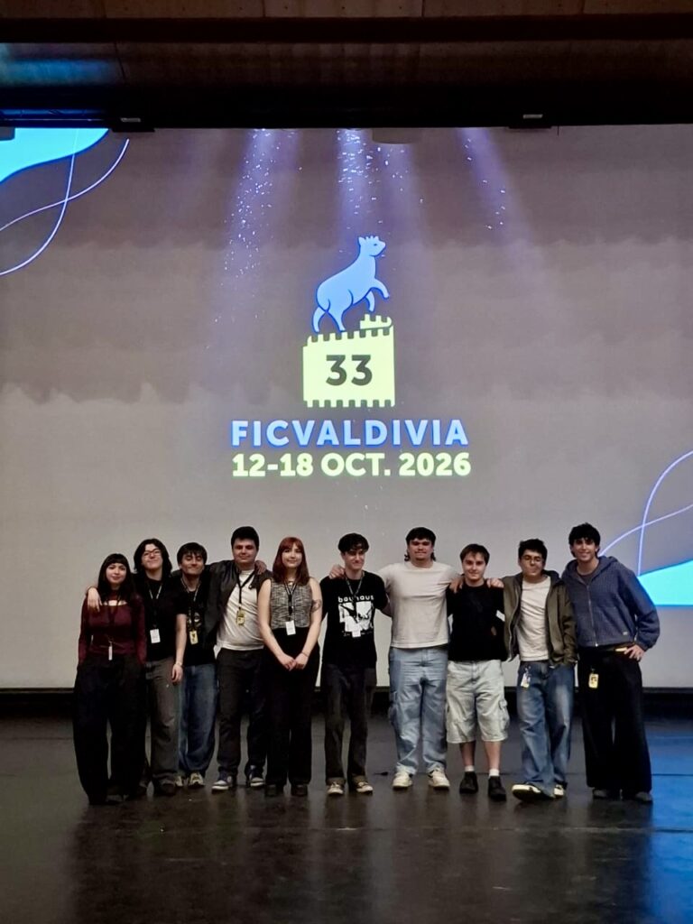 Equipo realizador "Tras la pantalla" en FIC Valdivia 2026