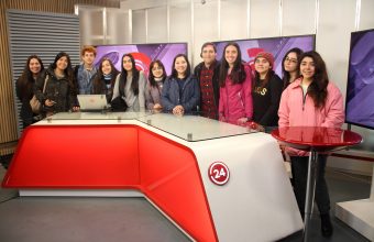 Alumnos de primero visitaron medios y empresas del Gran Concepción
